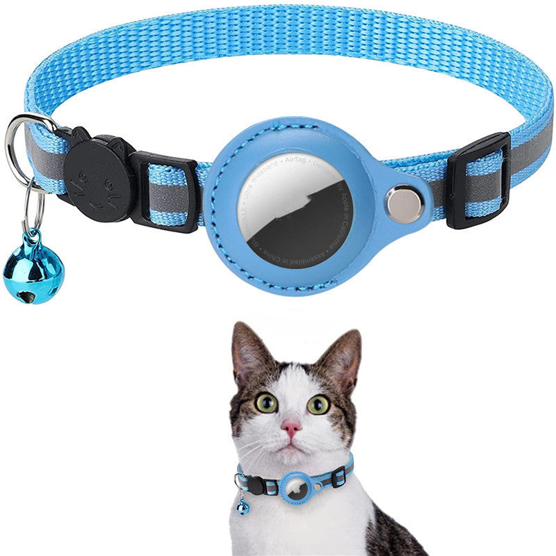 "Mini Reflective Waterproof Holder for AirTag - Pet Collar Cover"