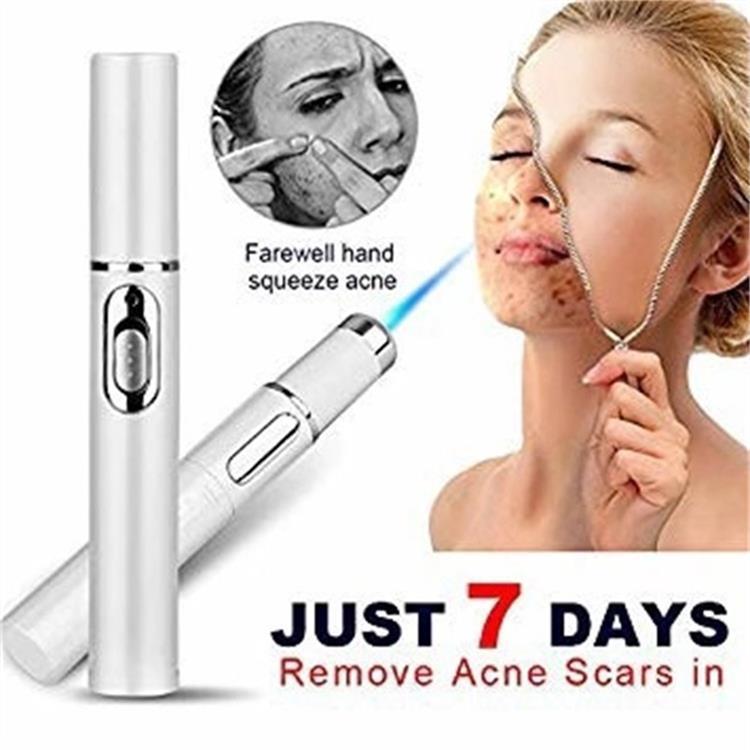 "Blue Light Therapy Acne Laser Pen for Scar and Wrinkle Removal"