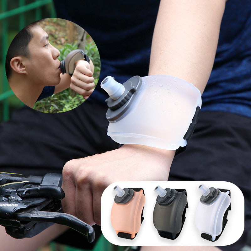 "Portable Wrist Water Bottle for Outdoor Sports and Cycling"