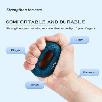 "Adjustable Hand Grip Strengthener & Finger Exerciser"