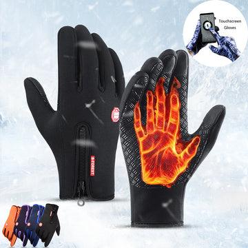 "Mini Touch Screen Winter Sports Gloves for Motorcycle Riding"