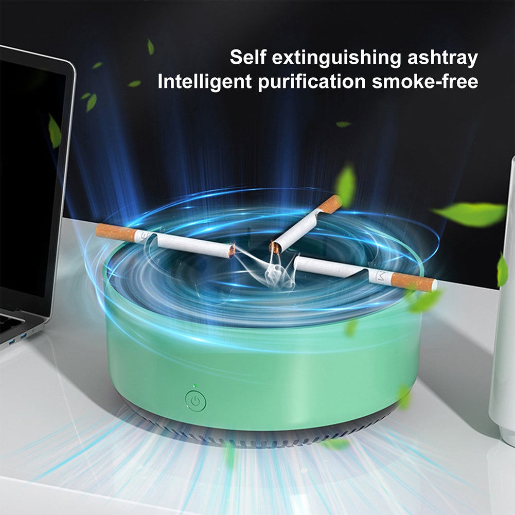 "Smart Smoke Filter Ashtray: Clean Air for Home and Office"