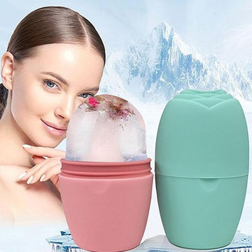 "Mini Ice Face Roller: Skin Care Tool for Enhanced Elasticity"