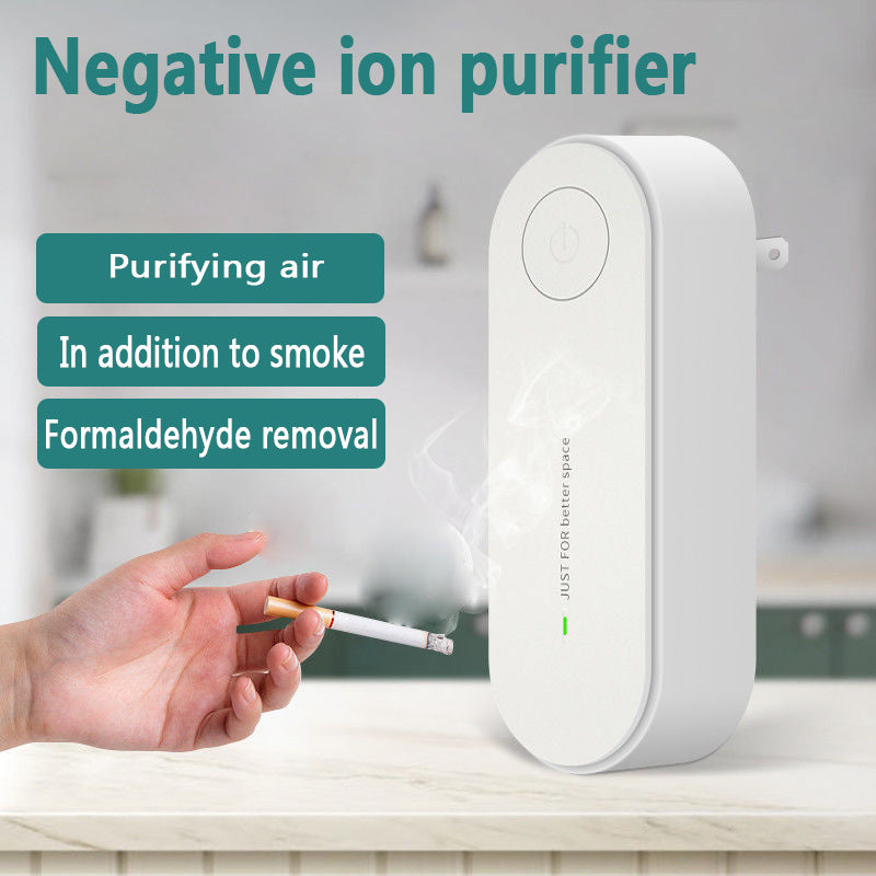 "Mini Portable Air Purifier - Anion Ionizer Cleaner"