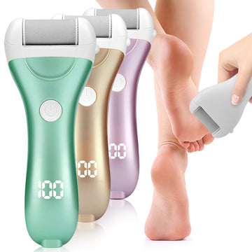 "Professional Electric Foot File: Callus Remover for Smooth Heels"