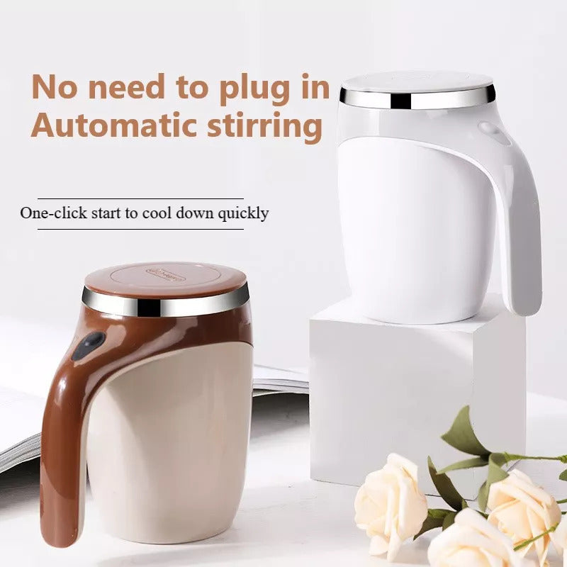 "Mini Rechargeable Automatic Stirring Coffee Cup"