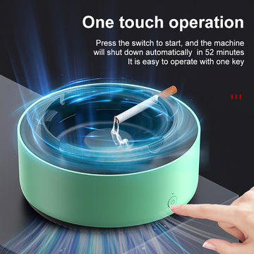 "Smart Smoke Filter Ashtray: Clean Air for Home and Office"