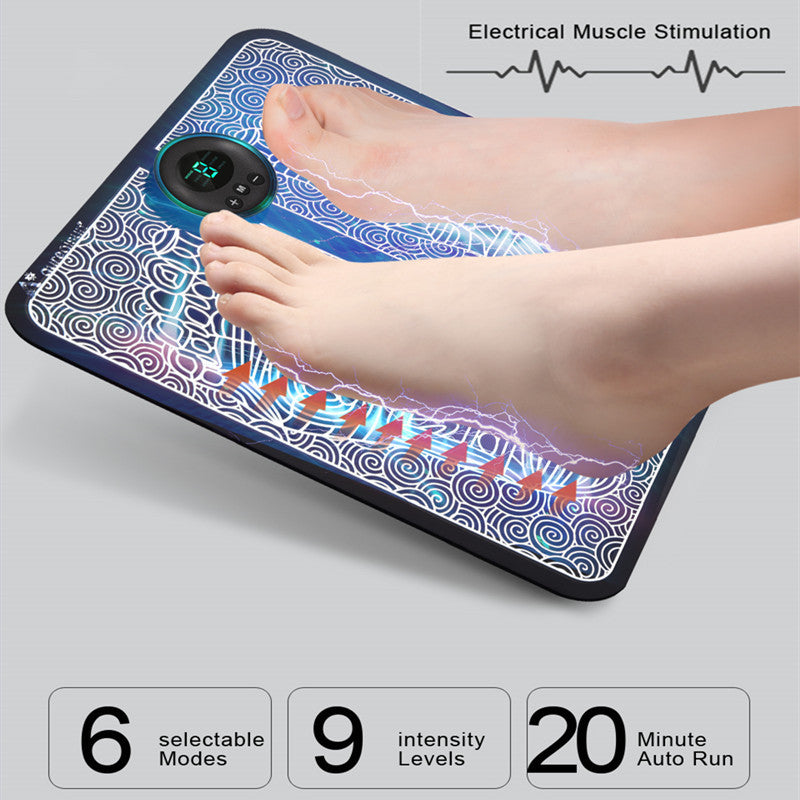 "EMS Foot Massager Mat: Relax and Improve Foot Health"